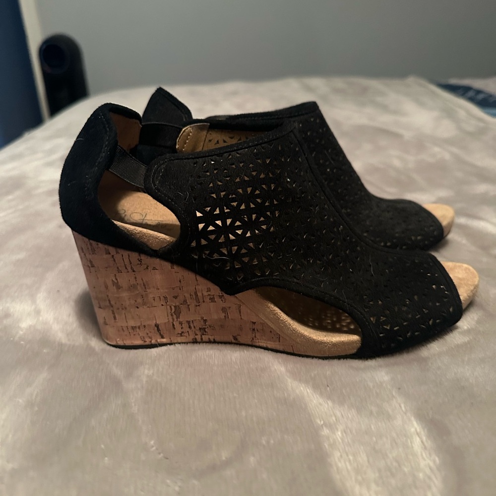 Life Stride Black Wedges - Picture 3 of 3